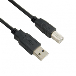 4WORLD 05353 4World Kabel USB 2.0 typu A-B M/M 3m High Quality, ferryt