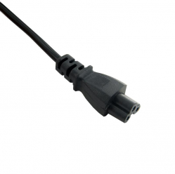 Kabel zasilający 4WORLD 05263 koniczynka C5 1.8m