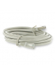 4WORLD 06109 4World patchcord RJ45, osłonka zalewana, kat. 6, FTP, 3m, szary