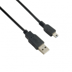4WORLD 06132 4World Cable USB 2.0 mini 5 pin 1.8m AM-BM5P Canon