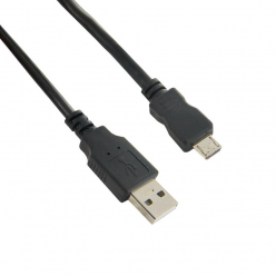 4WORLD 07597 4World Kabel USB 2.0 MICRO 5pin, AM / B MICRO 1.8m HQ, ferryt