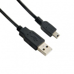 4WORLD 07601 4World Kabel USB 2.0 MINI 5pin, AM / B MINI 0.8m