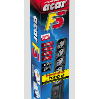 Listwa zasilająca  HSKDATA W0102 Acar F5  czarna 5m