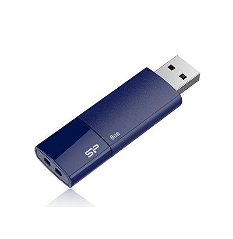 Pamięć USB Silicon Power Ultima U05 8GB USB 2.0 Niebieska