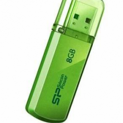 Pamięć USB SILICON POWER Helios 101 8GB USB 2.0 Zielona