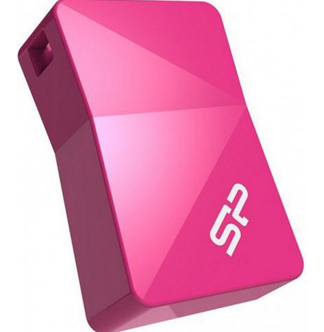 Pamięć Silicon Power Touch T08 16GB USB 2.0 Różowa