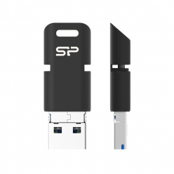Pamięć USB SILICON POWER OTG Mobile C50 64GB USB 3.1 micro USB Type C Czarna