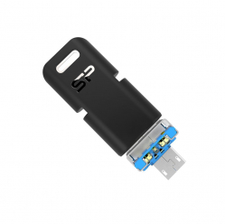 Pamięć USB SILICON POWER OTG Mobile C50 64GB USB 3.1 micro USB Type C Czarna