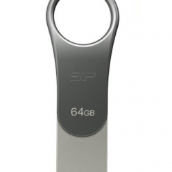 Pamięć USB SILICON POWER Mobile C80 64GB USB 3.0 Type-C Srebrna