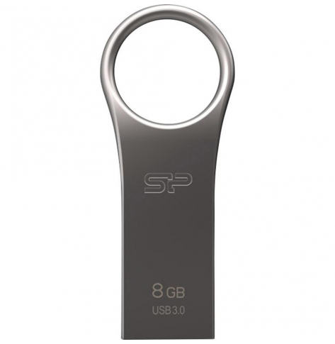 Pamięć USB SILICON POWER Jewel J80 8GB USB 3.0 COB Srebrny Metalowy