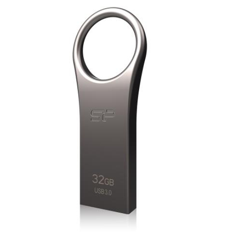 Pamięć USB SILICON POWER Jewel J80 32GB USB 3.0 COB Srebrna Metalowa