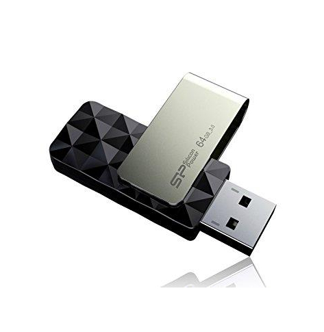 Pamięć USB SILICON POWER Blaze B30 64GB USB 3.0 Czarna