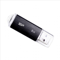 Pamięć USB SILICON POWER Ultima U02 8GB USB 2.0 Czarna