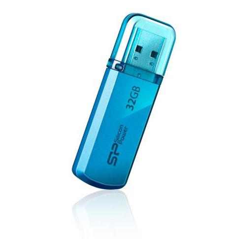 Pamięć USB SILICON POWER Helios 101 32GB USB 2.0 Niebieska