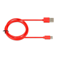 Kabel I-BOX USB Typ-C 2A Czerwony 1m