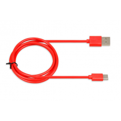 Kabel I-BOX USB Typ-C 2A Czerwony 1m