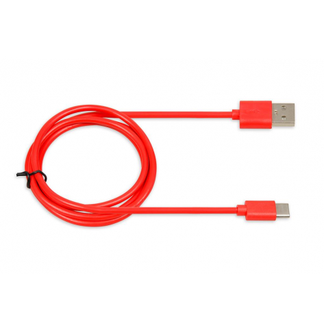 Kabel I-BOX USB Typ-C 2A Czerwony 1m