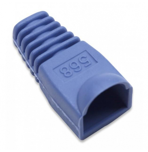 INTELLINET 504393 Cable Boot for RJ45 plugs 10 pcs blue