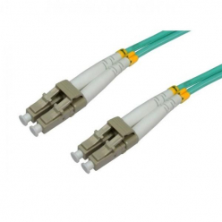 INTELLINET 303928 optic patch cable LC-LC duplex 1m 50/125 OM3 multimode