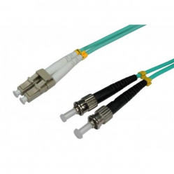 Kabel INTELLINET optic patch ST-LC duplex 3m 50/125 OM3 multimode