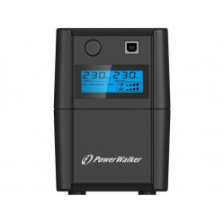 UPS Power Walker Line-Interactive 650VA 2x 230V PL OUT, RJ11 IN/OUT, USB, LCD