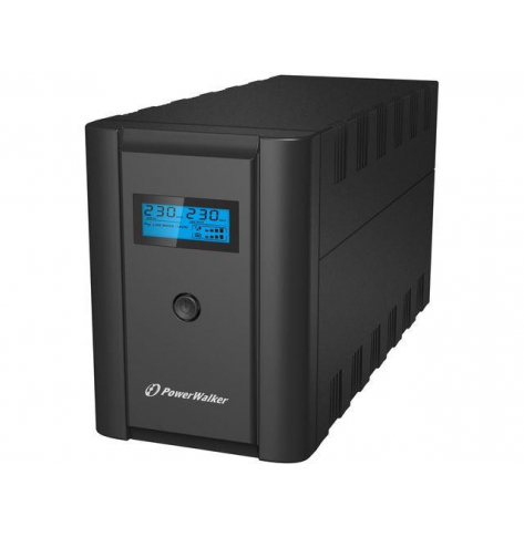 UPS Power Walker Line-Interactive 1200VA 2x 230V PL,2x IEC C13,RJ11/RJ45,USB,LCD