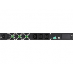 UPS POWERWALK VFI 1000 R1U Power Walker UPS On-Line 1000VA, RACK 19 1U, 3xIEC, USB/RS-232, LCD