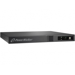 UPS POWERWALK VFI 1000 R1U Power Walker UPS On-Line 1000VA, RACK 19 1U, 3xIEC, USB/RS-232, LCD