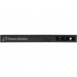 POWERWALK VFI 1000 R1U Power Walker UPS On-Line 1000VA, RACK 19 1U, 3xIEC, USB/RS-232, LCD