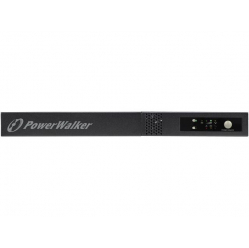 POWERWALK VFI 1000 R1U Power Walker UPS On-Line 1000VA, RACK 19 1U, 3xIEC, USB/RS-232, LCD