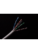 Kabel GEMBIRD UPC-5004E-SO instalacyjny UTP kat. 5e drut CU czysta miedź 305m szary