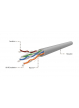 Kabel GEMBIRD UPC-5004E-SO instalacyjny UTP kat. 5e drut CU czysta miedź 305m szary