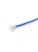 GEMBIRD UPC-5004E-SO-BLUE Gembird kabel instalacyjny UTP, kat. 5e, drut, CU - czysta miedź 305m niebieski