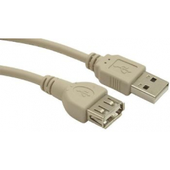 GEMBIRD CC-USB2-AMAF-75CM/300 Gembird AM-AF kabel, przedłużacz USB 2.0 0.75M