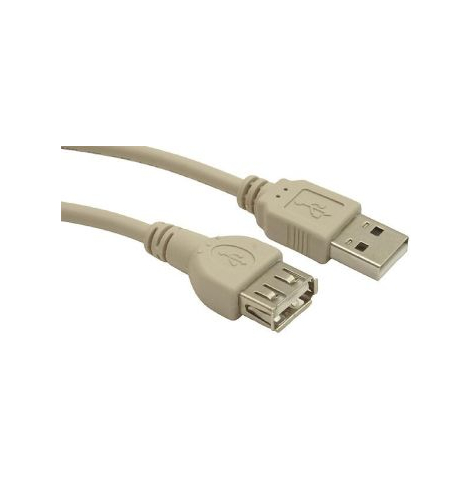 GEMBIRD CC-USB2-AMAF-75CM/300 Gembird AM-AF kabel, przedłużacz USB 2.0 0.75M