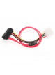 Kabel GEMBIRD CC-SATA-C1 SERIAL ATA III zasilający + danych COMBO 2 w 1