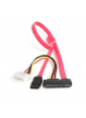 Kabel GEMBIRD CC-SATA-C1 SERIAL ATA III zasilający + danych COMBO 2 w 1