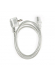 Kabel GEMBIRD PC-186W-VDE zasilający komputerowy Euro/IEC C13 1,8m VDE biały