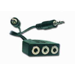 GEMBIRD CC-MIC-1 Gembird kabel audio 2x JACK 3.5mm M/3x JACK 3.5mm F 1,8M