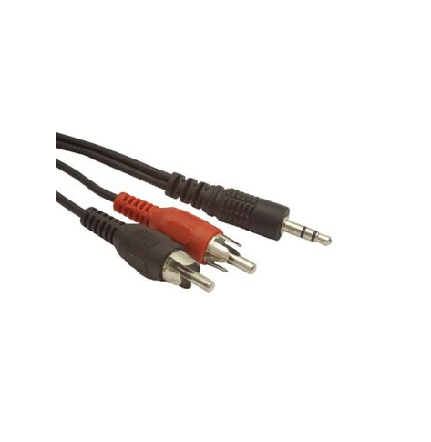 GEMBIRD CCA-458-15M Gembird kabel audio JACK 3,5mm M / 2x RCA (CINCH) M 15M