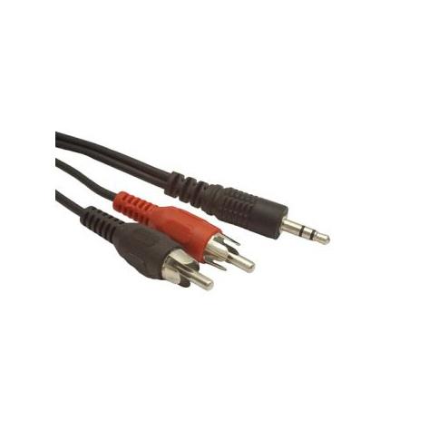 Kabel Gembird JACK 3,5mm M / 2x RCA (CINCH) M 2.5M