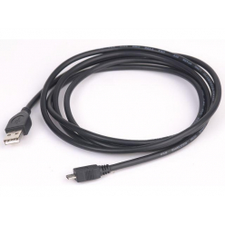 GEMBIRD CCP-MUSB2-AMBM-6 Gembird kabel micro USB 2.0 AM-MBM5P 1,8M ładowanie transmisja czarny