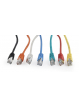 Kabel GEMBIRD PP22-0.5M/Y RJ45, osłonka zalewana, kat. 5e, FTP, 0.5m, żółty