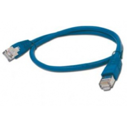 Kabel GEMBIRD PP22-1M/B RJ45, osłonka zalewana, kat. 5e, FTP, 1m, niebieski