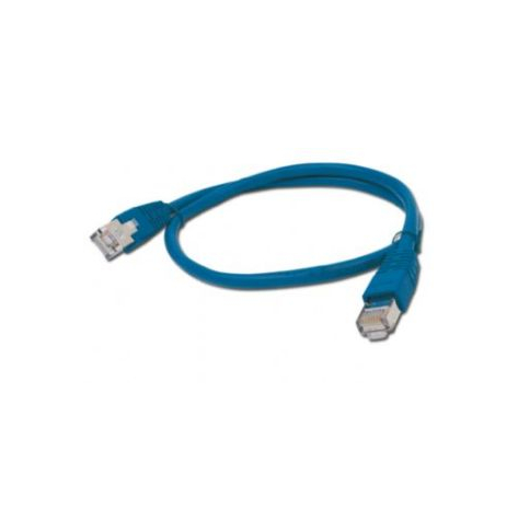 GEMBIRD PP22-1M/B Gembird patchcord RJ45, osłonka zalewana, kat. 5e, FTP, 1m, niebieski