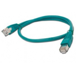 Kabel GEMBIRD PP22-1M/G RJ45, kat. 5e, FTP, 1m, zielony