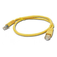 Kabel GEMBIRD PP22-1M/Y RJ45, osłonka zalewana, kat. 5e, FTP, 1m, żółty