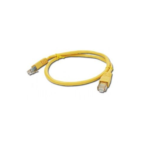 GEMBIRD PP22-1M/Y Gembird patchcord RJ45, osłonka zalewana, kat. 5e, FTP, 1m, żółty