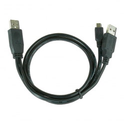 Kabel GEMBIRD USB 2.0 Y do dysków zewnętrznych AMX2-AM5P mini Canon 0.9m