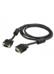 Kabel GEMBIRD CC-PPVGA-6B monitorowy HQ SVGA D-sub 15m/15m, ferryt, ekran 1.8m Czarny